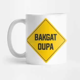 bakgat Oupa sign Mug